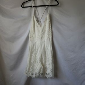 White Lace Romper